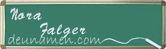 Nora Falger Visitenkarte